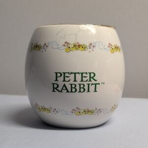 Peter Rabbit White Ceramic Jar